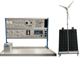 Solar, wind power generation training system